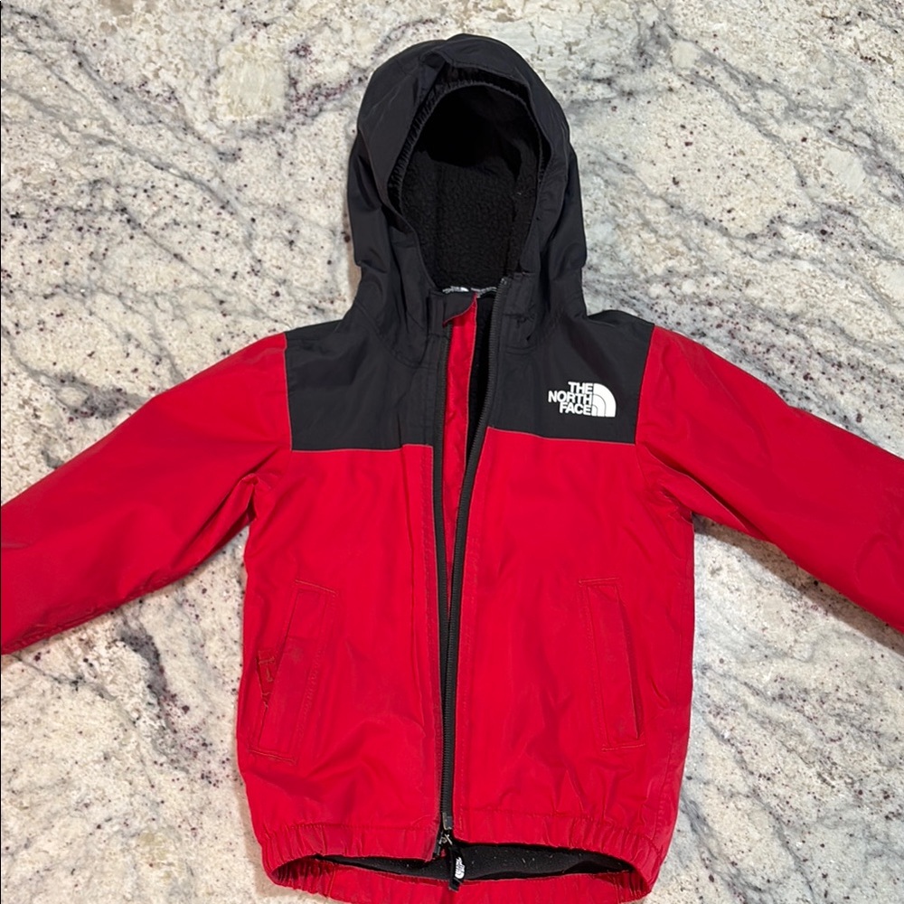 The North Face Red and Black Jacket